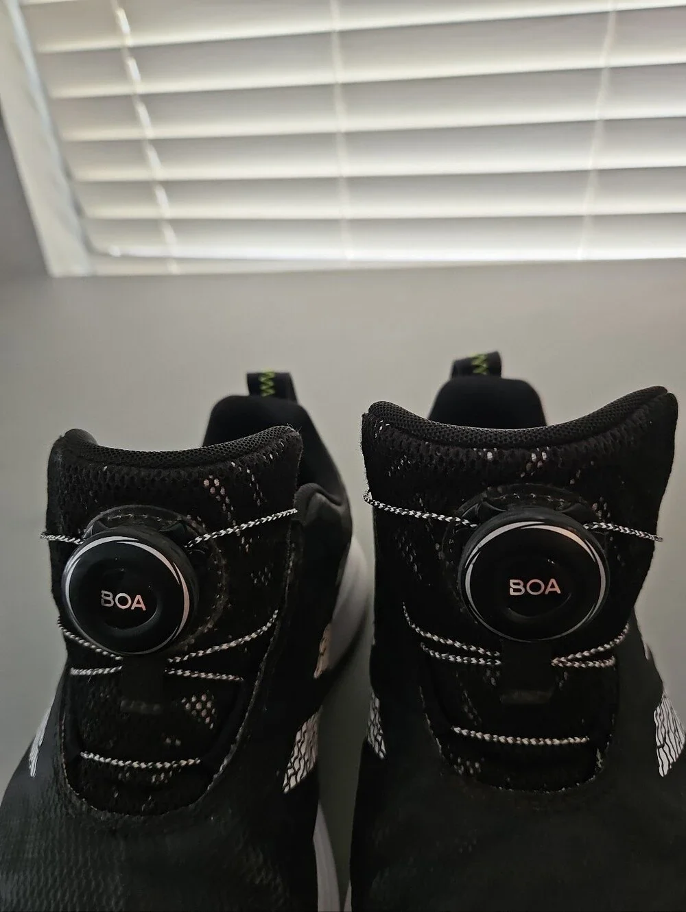 adidas Codechaos BOA 25 Junior Spikeless Golf Shoes Black White IG8769 Size 4